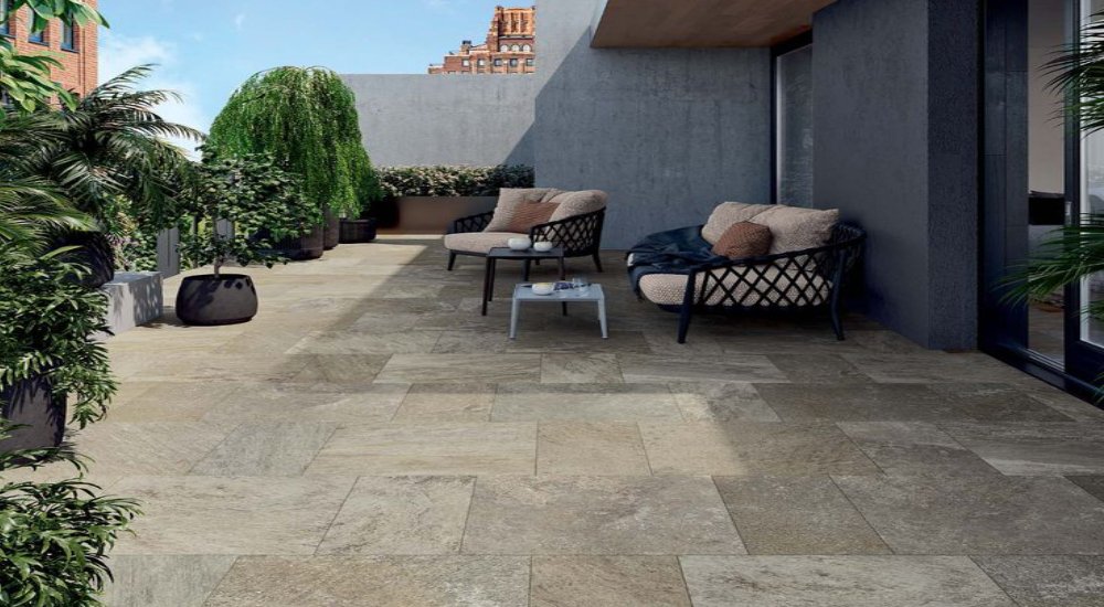 Outdoor Ceramic Parking Tiles by Radiant Ceramic